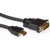 Câble de conversion ACT AK3739 HDMI A mâle vers DVI-D mâle Single-Link 1 m noir
