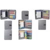 Armoire à clés PAVO avec serrure à combinaison, 20 clés, acier, gris (8032570)