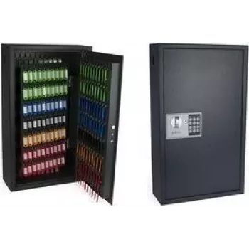 PAVO High Security Electronic Key Safe for 300 Keys, Dark Grey Steel, Matte 8010905