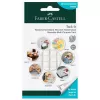 Pâte adhésive Tack-It Faber-Castell, amovible et réutilisable, blanche, 84 pièces (589150)