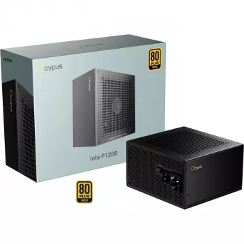 Alimentation ATX 3.0 entièrement modulaire OCYPUS Iota P1200 1200W 80 PLUS Gold, noire