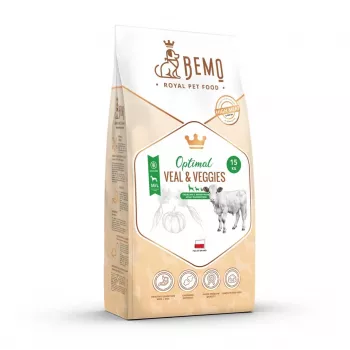 BEMO Optimal veau & légumes Medium/Large – croquettes pour chien – 15kg