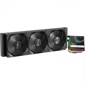 Refroidisseur liquide AIO pour CPU Ocypus Sigma L36 PRO 360mm ARGB noir