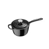 Casserole en fonte LE CREUSET 16 cm 1,5 L noire