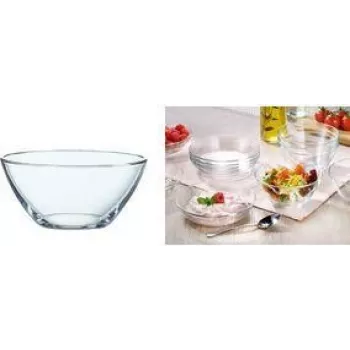 Bol en verre Esmeyer Arcoroc COSMOS 270 ml, verre trempé, lavable au lave-vaisselle, 12 pièces (410-002)