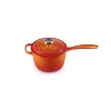 Casserole en fonte Le Creuset 16 cm 1,5 L orange