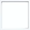 HAGER WAF7073WG bague intermédiaire pour plaque centrale 50 x 50 mm, blanc clair