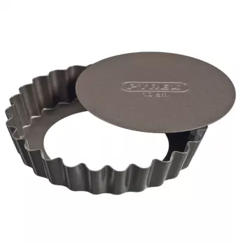 PYREX ensemble de moules à gâteau 4 pièces avec fond amovible Ø10 cm
