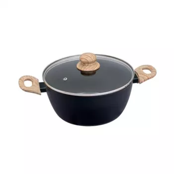 PYREX Cook & Care faitout avec couvercle 24 cm 4,1 L acier inoxydable