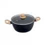 PYREX Cook & Care faitout avec couvercle 24 cm 4,1 L acier inoxydable