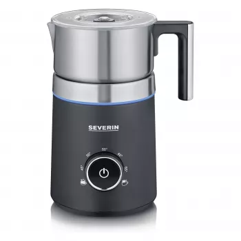 Severin SM 3586 Spuma 700 mousseur à lait à induction noir/acier inoxydable