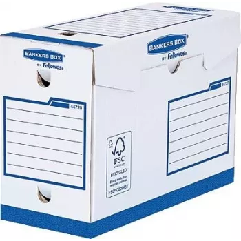 Fellowes 4472802 boîte d'archivage bleu/blanc
