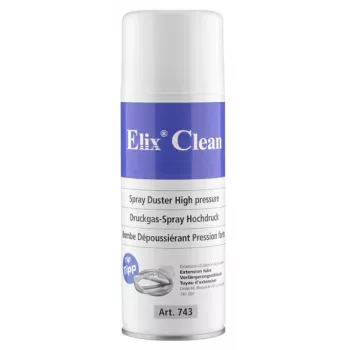 ECSCLEANING nettoyant air comprimé en bombe ELIX CLEAN HIGH PRESSURE – ininflammable 300 ml