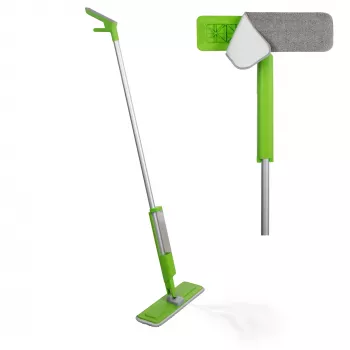 SAUBER balai brosse avec pulvérisateur 40 cm