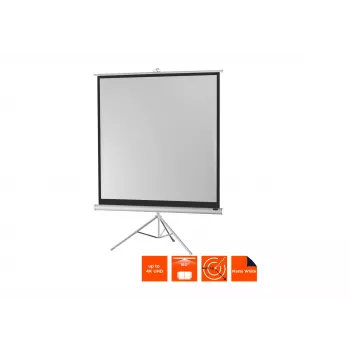 Écran de projection sur trépied celexon Economy 133 x 133 cm White Edition