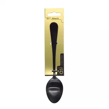ASI COLLECTION cuillères 2 pièces noir 1,7 mm leurre de pêche
