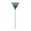 HORTUS râteau à feuilles avec manche vert 45 cm (20 dents)