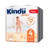 Couches jetables Kindii Maxi taille 4 (9-15 kg) 22 pièces