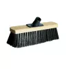Brosse à sol grande surface YORK, 30 cm pour nettoyeurs vapeur Kärcher série SC, technologie à lamelles, articulation flexible, noire