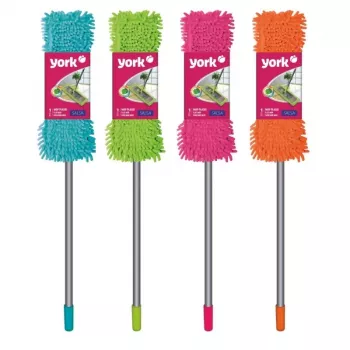 Brosse de sol YORK SALSA – tête racleuse à picots en caoutchouc de 35 cm pour sols durs