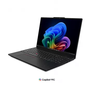 Ordinateur portable Lenovo ThinkPad T16 G5 Ultra 5 325 16 pouces WUXGA IPS 400 nits antireflet 32 Go LPDDR5X-6800 512 Go SSD graphique Intel 75 Wh caméra 5MP+IR Windows 11 Pro noir 3 ans sur site + sac à dos ThinkPad Essential Plus 16
