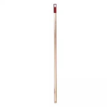 Manche en bois YORK 120 cm LUX – manche d'outil de rechange pour balais, râteaux, houes, bois naturel, diamètre 28 mm