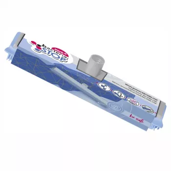 Tête de brosse à sol en caoutchouc YORK BACTERIA STOP 34 cm avec soies antimicrobiennes