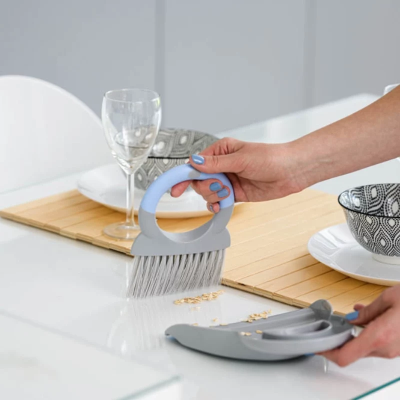 Balayette et pelle de table YORK BACTERIA STOP avec brosse