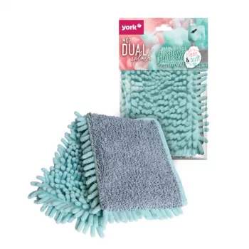 York Dual Splash serpillière interchangeable, microfibre double face