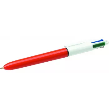 Stylo à bille rétractable BIC 4 Colours Original, 0,30 mm, bleu/rouge/vert/noir (982867)