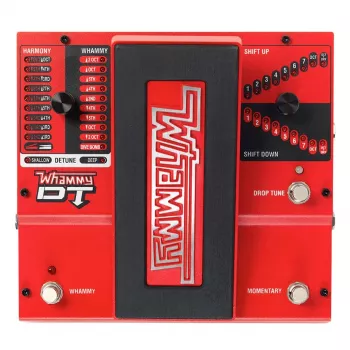 Pédale d'effet pour guitare DigiTech Whammy DT pitch shift et drop tune