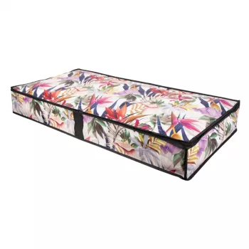 Boîte de rangement pour vêtements ORDINETT 107x50x15 cm Floral Beauty