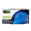 Gants jetables en nitrile GIOSTYLE, sans poudre, bleus, taille L, 100 pièces