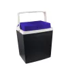 GIOSTYLE Brio 26 Electric Cool Box 12/230V 26L Dark Gray with Red/Blue Accents