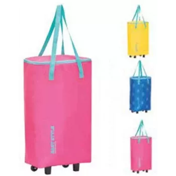 Trolley à sac GIOSTYLE Easy Style assorti, jaune/bleu/rose