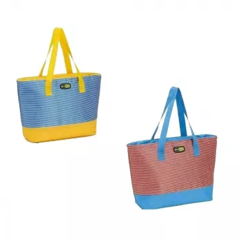 Sac de plage GIOSTYLE assorti, rouge/bleu/bleu/jaune