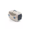 Caisse de transport STEFANPLAST Gulliver 1 pour petits animaux avec porte en plastique 48x32x31 cm travertin blanc