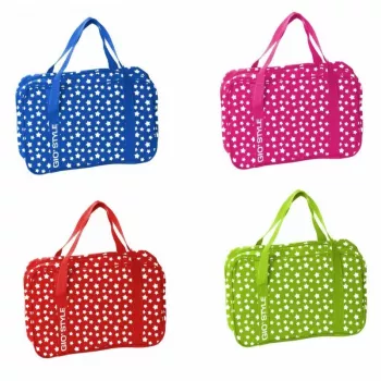 Sac isotherme repas GIOSTYLE Stars 12 assorti rouge vert bleu rose