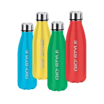 Bouteille isotherme GIOSTYLE Thermos Energy 1L rouge/bleu clair/jaune/vert