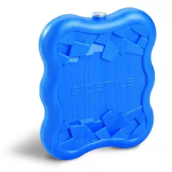 Pain de glace GIOSTYLE Ice Ole 1000 – pack réfrigérant réutilisable, 1000 ml, bleu