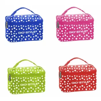 Sac isotherme repas GIOSTYLE Stars, couleurs assorties (rouge, vert, bleu, rose)