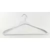 Cintres ORDINETT 2 pièces plastique Soft Touch 45 cm assortis noir bleu gris clair blanc