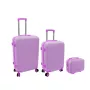 Commode à tiroirs ORDINETT, ensemble de 3, rose – boîtes de rangement en plastique 60 L, 43 L, 15 L