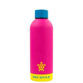 Gourde Fluo GIOSTYLE 0,5 L assorties rose/jaune/vert/bleu
