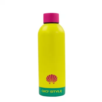 Gourde Fluo GIOSTYLE 0,5 L assorties rose/jaune/vert/bleu