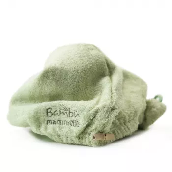 Turban en bambou MARTINI SPA pour sécher les cheveux
