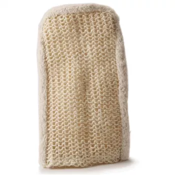 Gant exfoliant en sisal et coton Martini Spa naturel