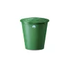 Récupérateur d'eau de pluie STEFANPLAST 210 L avec couvercle et robinet Ø76,5x84 cm vert