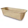 Inserts de papier cuisson rectangulaires GUARDINI pour friteuses à air 4 pièces 19x8,7x5,5 cm