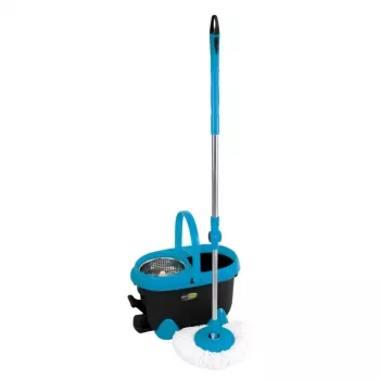 Ensemble de nettoyage de sol GIOSTYLE Love Spin Mop 360° assorti, 4 couleurs